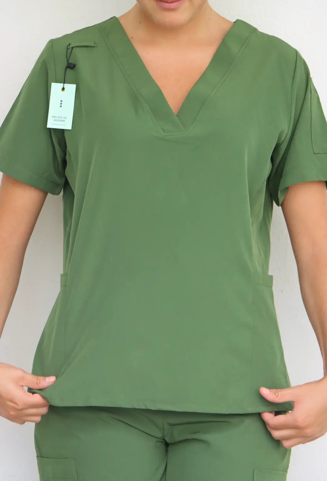 SCRUB I VERDE OLIVO MUJER KROPP