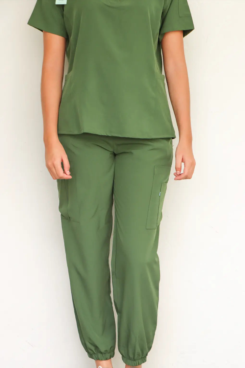 SCRUB I VERDE OLIVO MUJER KROPP