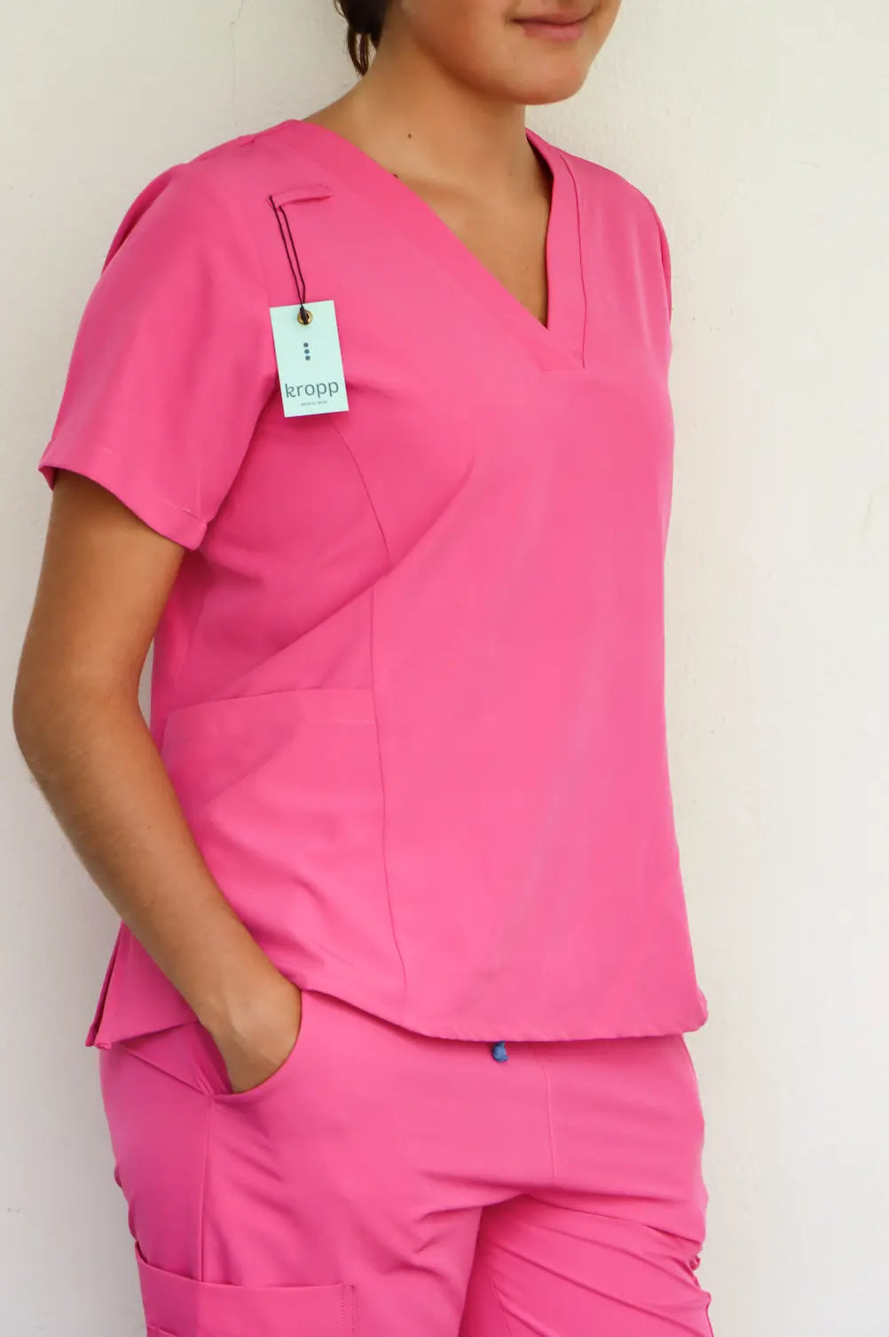 SCRUB I ROSA MUJER KROPP