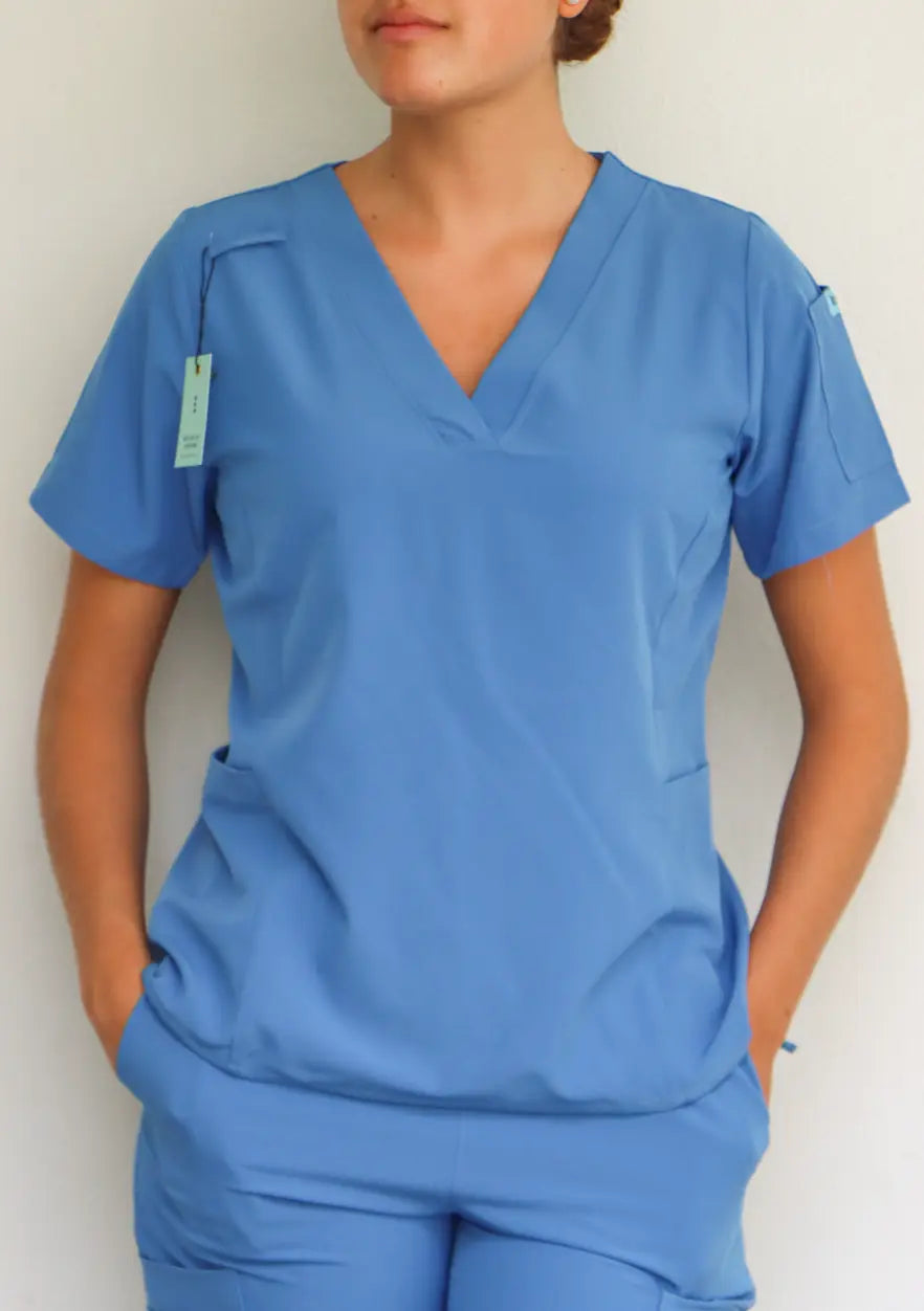 SCRUB I AZUL MUJER KROPP