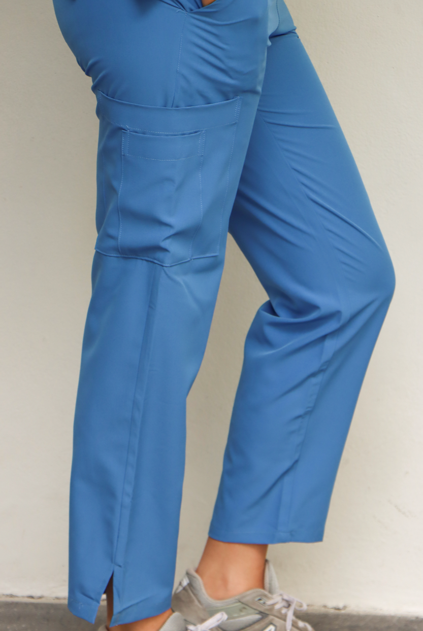 SCRUB I AZUL MUJER KROPP