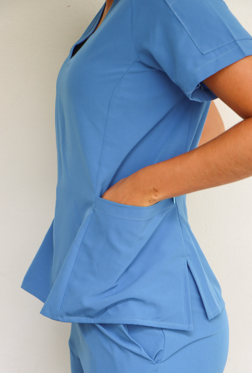 SCRUB I AZUL MUJER KROPP