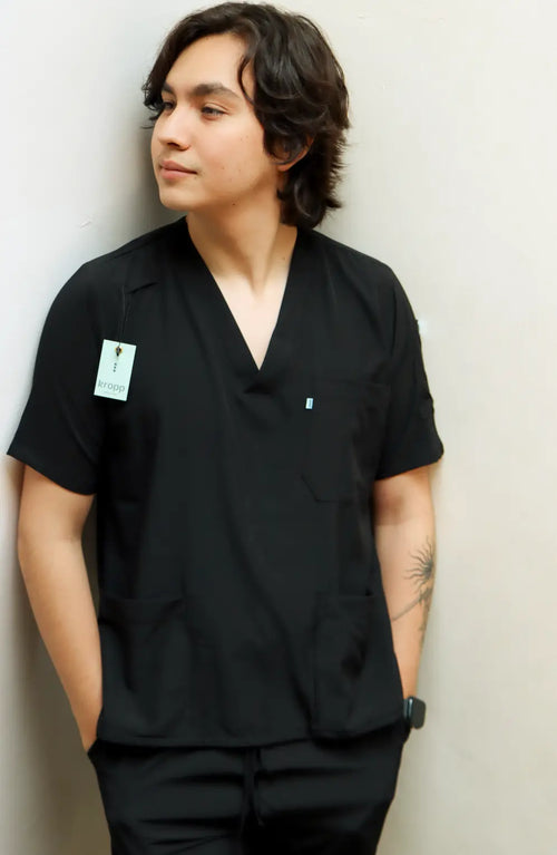 SCRUB I NEGRO HOMBRE KROPP