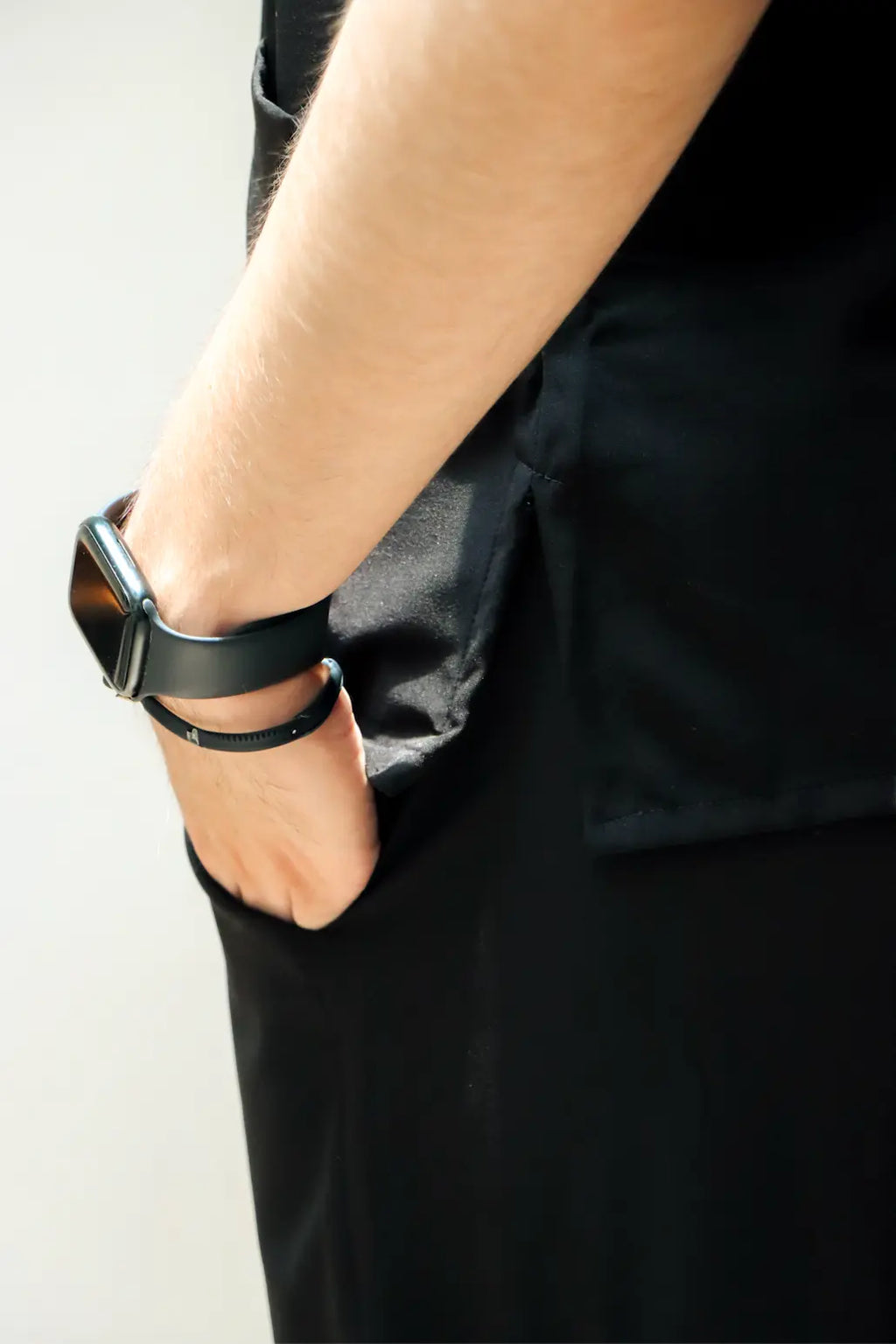 SCRUB I NEGRO HOMBRE KROPP